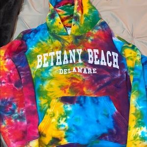 tie-dye hoodie